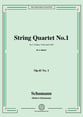 String Quartet No.1,Op.41 No.1,in a minor P.O.D cover